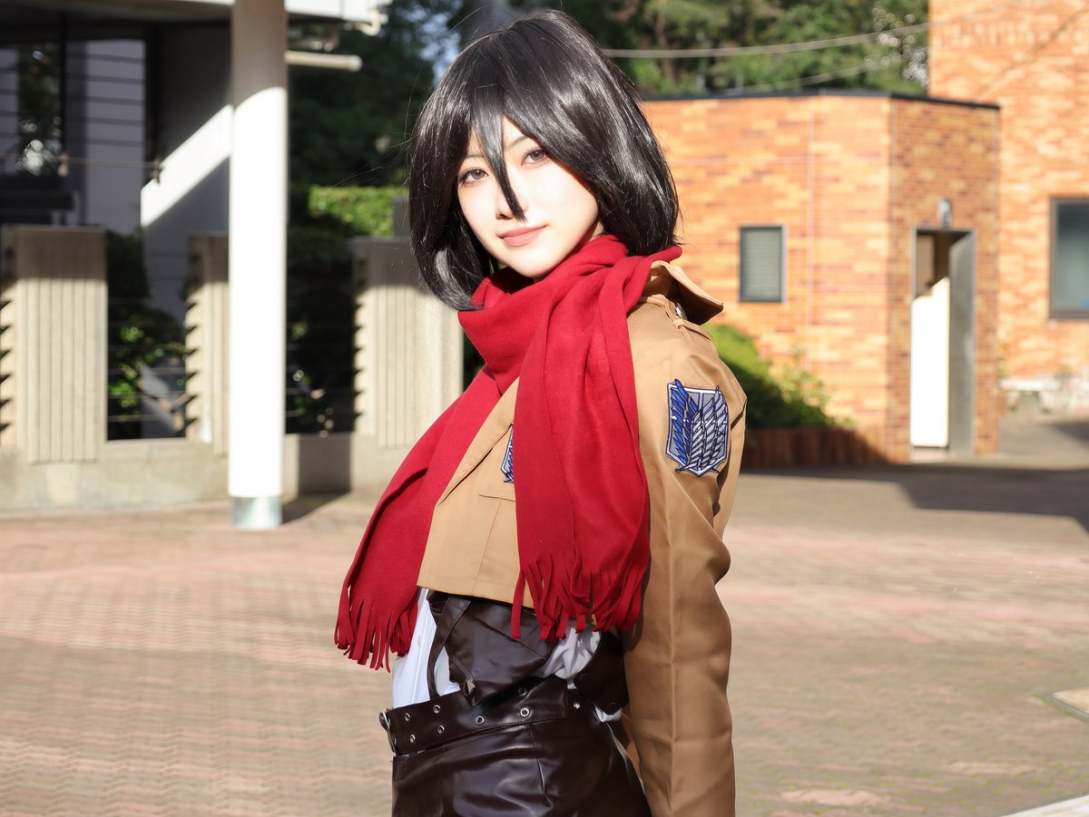 seika_cos1's tweet photo. Cosplay

~私にマフラーを巻いてくれて
ありがとう…~

進撃の巨人/ミカサ・アッカーマン https://t.co/zFYYPR4drO