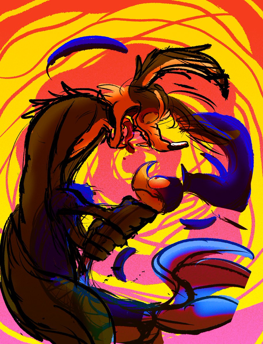 cannibalbread's tweet photo. Alfin termine esto, y tengo otros bocetos por allí jeje pero ya luego los publicaré, será cuando tenga tiempo 
#wileroadㅤㅤ #wilerunnerㅤ #looneytunesㅤㅤㅤ #fanartㅤㅤㅤㅤ https://t.co/lDs1FwJ3c2