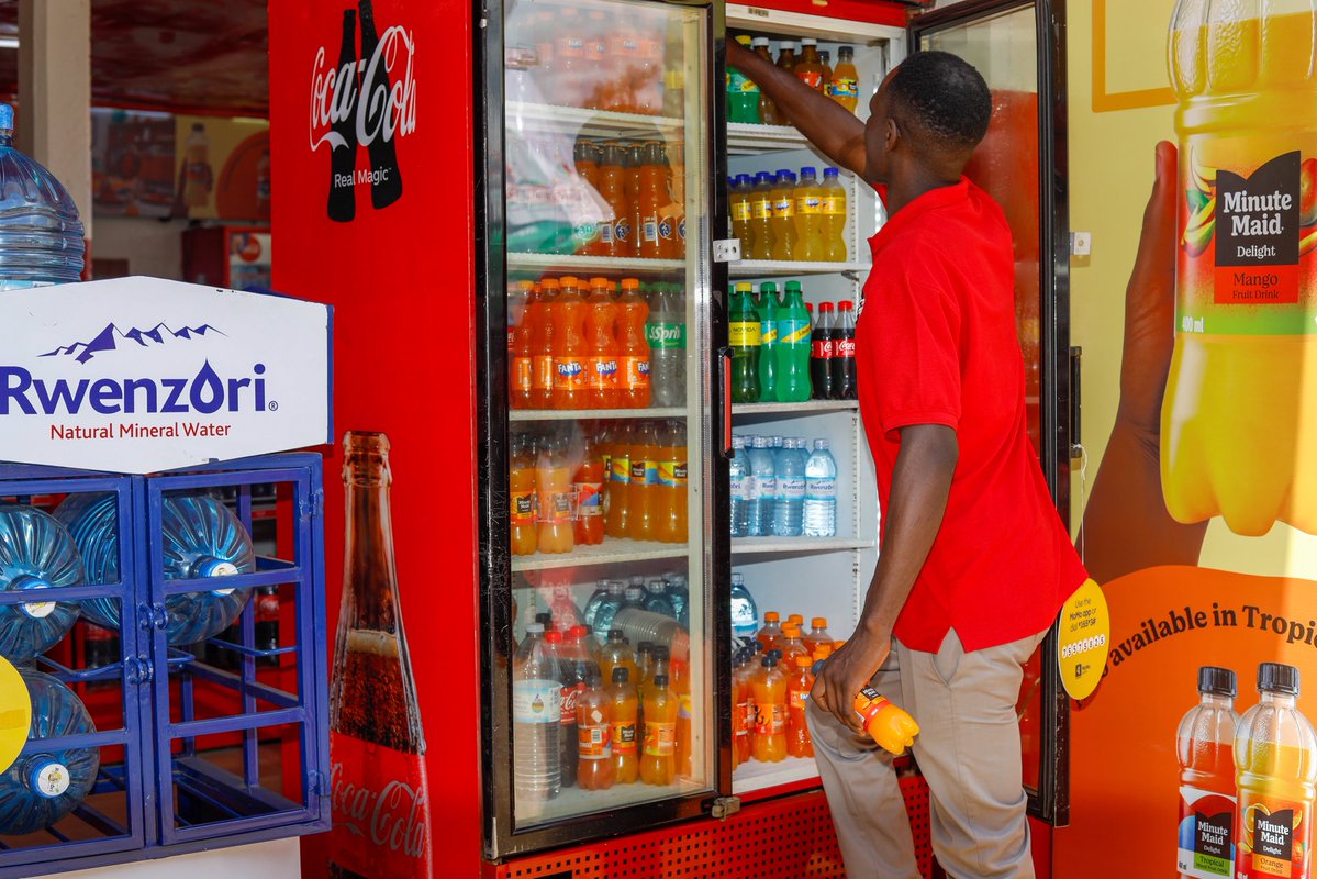 CocaColaBevUg's tweet photo. We’re bringing the smiles, refreshing drinks, new products and exciting goodies to the 32nd #UGITF2026!
Come say hi, grab your favourite drink and try your luck at the spin wheel.
Who knows? You could be walking away with a little something!🤩
#RefreshUG | #RealMagic | #CCBU https://t.co/EJZ53LmjU5