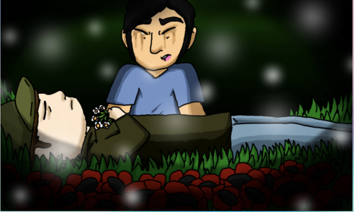 S0MN0PH's tweet photo. I just found the best Marble Hornets / THAC art from 2015, I saw it and started tearing up with joy https://t.co/XFuGAwb4Mx