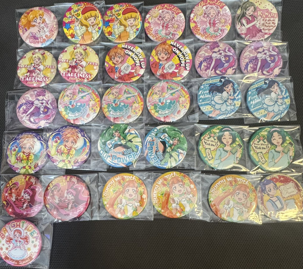 kKJ2tCoqmd10775's tweet photo. プリキュア 交換  トゥインクル缶バッジ6

【求】希望額+送料orジュリオ
【譲】画像のもの(ID不在)

ご縁がありましたらよろしくお願いいたします。 https://t.co/YxLK246KEU