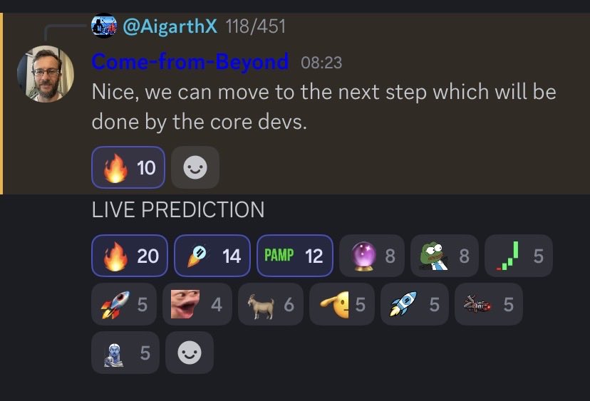 Quorumdidit's tweet photo. Good morning qubic-network:native ☕️…

With a prediction accuracy of 67% for the top 100, we are moving onto the next step for Bpp9000.

Live prediction! 🔥 https://t.co/6KJzLUn8Ai