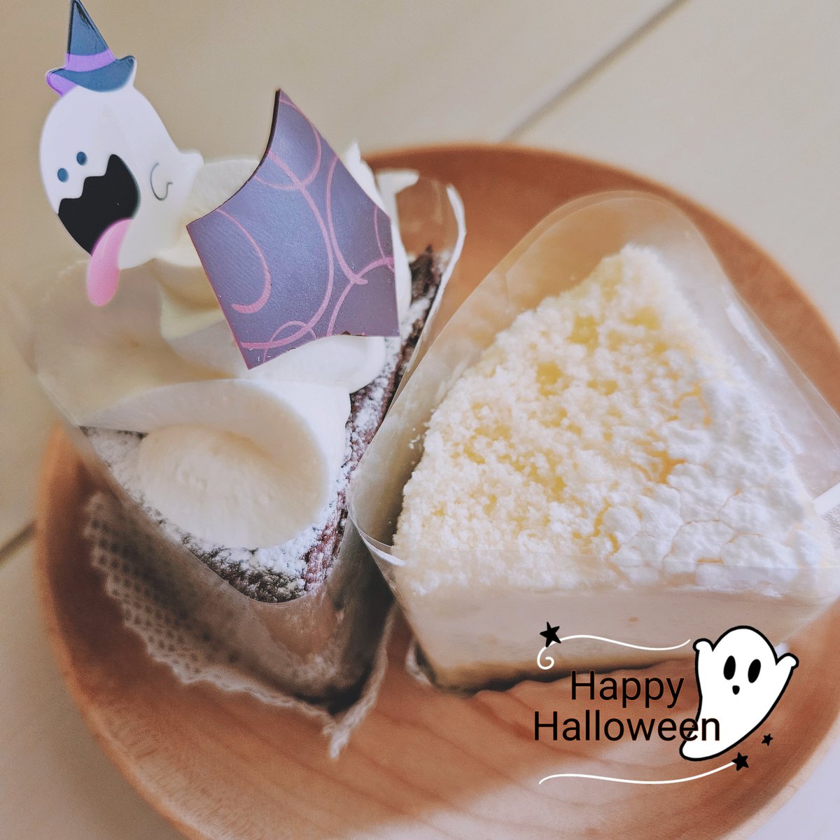 maro_xiv's tweet photo. ケーキ買ってきてくれました🍰🥄₊˚⊹
わーい🙌

夜はお祭りのキッチンカー来てる所買いに行く！大好きタコスの店が3つも出店してるみたいで楽しみ♡FF14始めた頃はテキーラとか飲んでたのに数年ですっかりお酒が弱くなりました。今はせいぜい飲めて白ワインだな‥ https://t.co/I7shqnniGC
