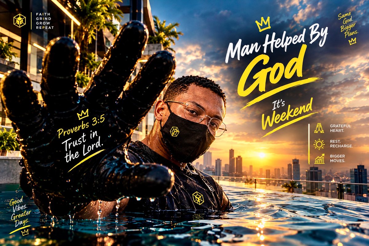smartgods042's tweet photo. Weekend is here. 💛
Rest. Reset. Refocus.
The goal is still waiting for you.

#WeekendVibes #GodFirst #Web3 #KeepBuilding #GM https://t.co/iWmuH9AvHo