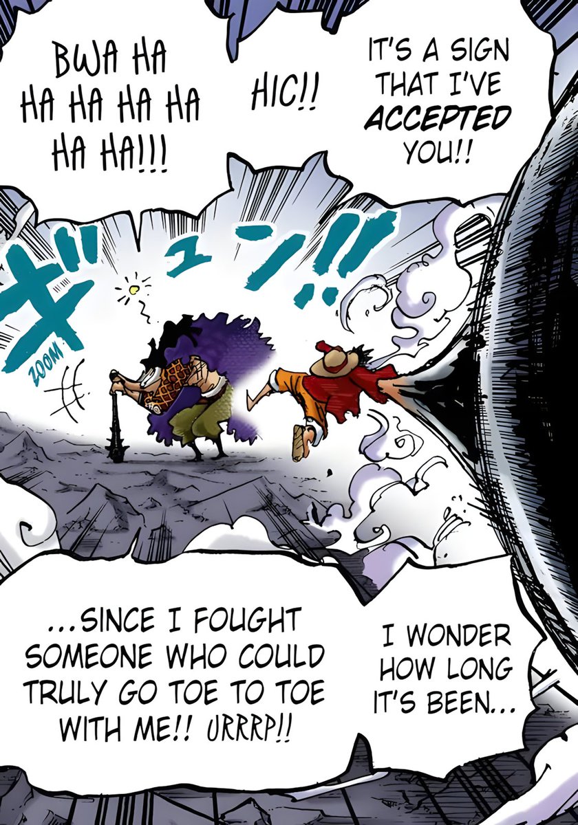 KirigayaShimo's tweet photo. MF showed Luffy boxing someone x100 stronger than Sommers and say current Zoro=pre G5 Luffy😭
Pre G5 Wano Luffy would bully current Zoro the same way Zoro bullied Sommers https://t.co/EOCmgki5O0