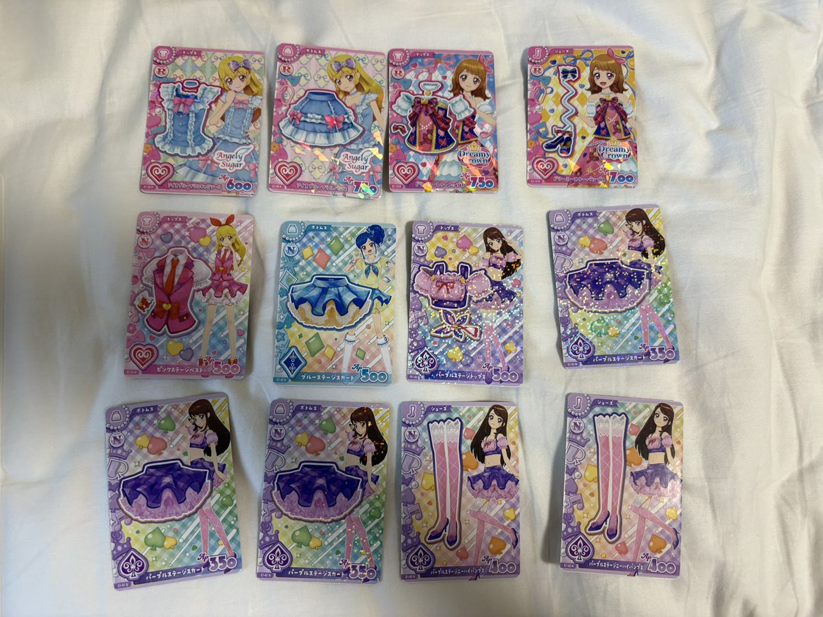 SUY__game's tweet photo. アイカツアンコール　交換

譲:1、2枚目
求:3、4枚目

よろしくお願いします🙇
郵送、都内での手渡し可 https://t.co/JNdPwVrOjF