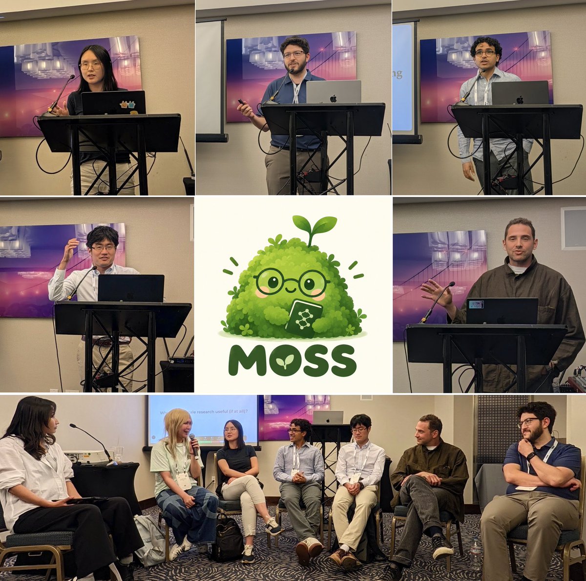 MOSS_workshop's tweet photo. Many thanks to our speakers for the uplifting discussions on the value and potential of small-scale research and models, and to everyone for a packed house! See you next year! 🌱 https://t.co/IucMHV8c0S