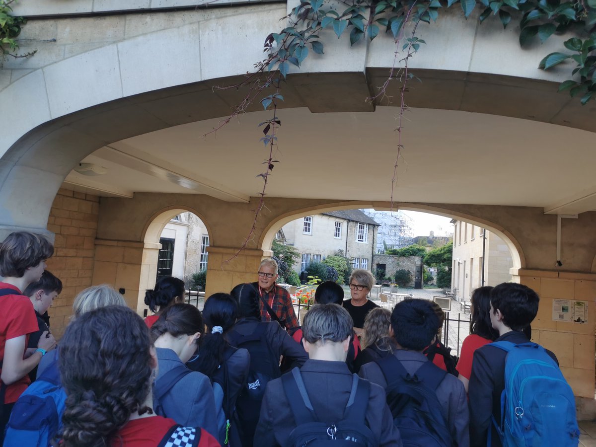 RumbleMuseum's tweet photo. We had a fascinating visit to the Radcliffe Observatory this week, with a tour of the historic site, as part of our @royalsociety  project celebrating the building's history. Thank you @greentempleton for a great afternoon! https://t.co/jPuT2eHsLU