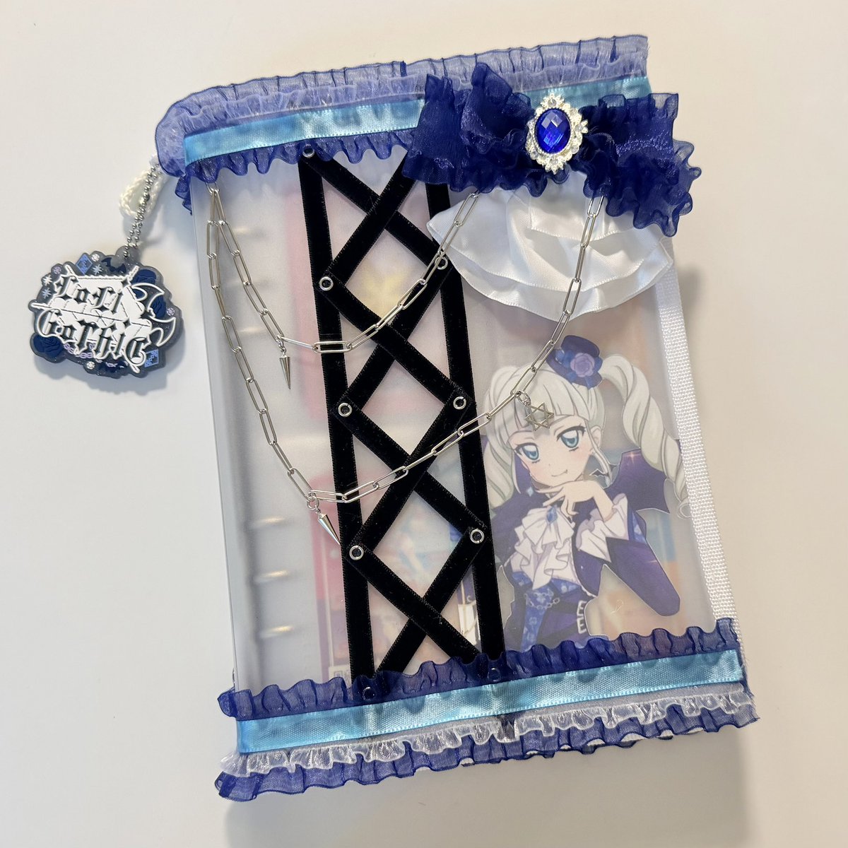 peikeri_04's tweet photo. 下手くそだけどバインダーデコしてみた💙
アイカツアンコール楽しむぞ〜❕❕
 #アイカツ https://t.co/WPmLoCU6iA