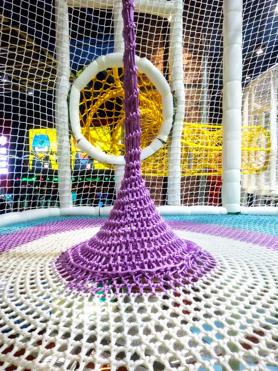 ColorfulNete's tweet photo. Changchun，China | Rope Net Park Project Successfully Delivered!
—
✅ Hand-woven colorful rope nets, integrally formed conical pillars, together with hanging rings and multi-level crawl holes, create a 3D adventure space — attractive and fun https://t.co/zFoTUAiaxR