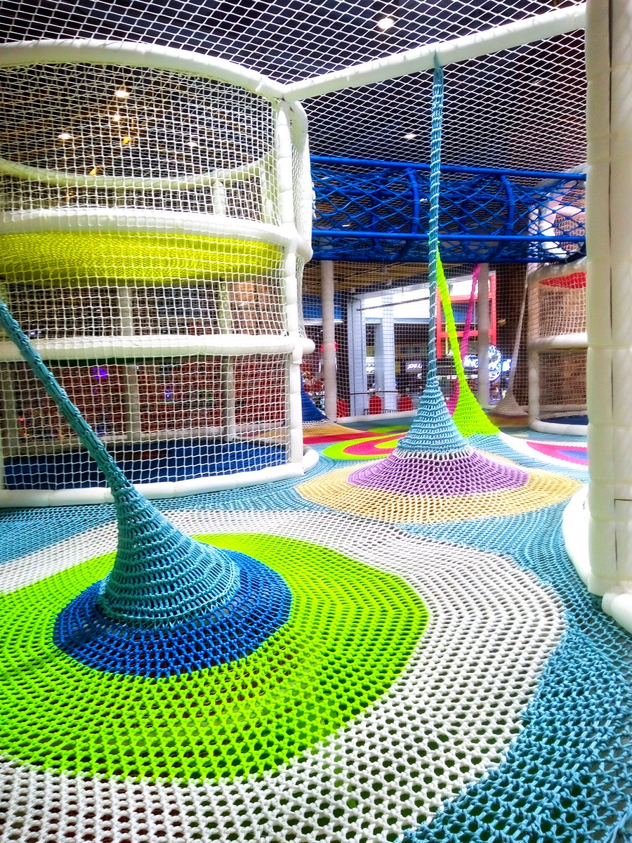 ColorfulNete's tweet photo. Changchun，China | Rope Net Park Project Successfully Delivered!
—
✅ Hand-woven colorful rope nets, integrally formed conical pillars, together with hanging rings and multi-level crawl holes, create a 3D adventure space — attractive and fun https://t.co/zFoTUAiaxR