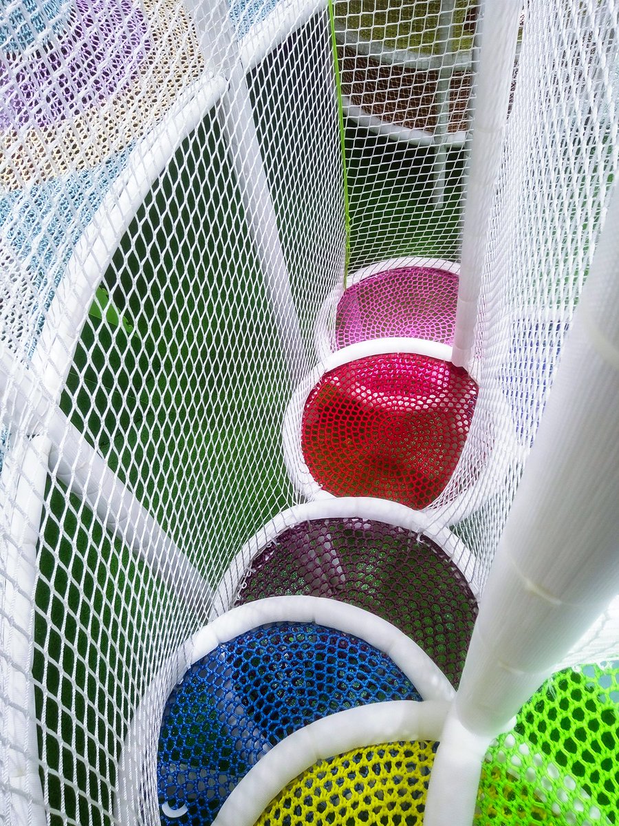 ColorfulNete's tweet photo. Changchun，China | Rope Net Park Project Successfully Delivered!
—
✅ Hand-woven colorful rope nets, integrally formed conical pillars, together with hanging rings and multi-level crawl holes, create a 3D adventure space — attractive and fun https://t.co/zFoTUAiaxR
