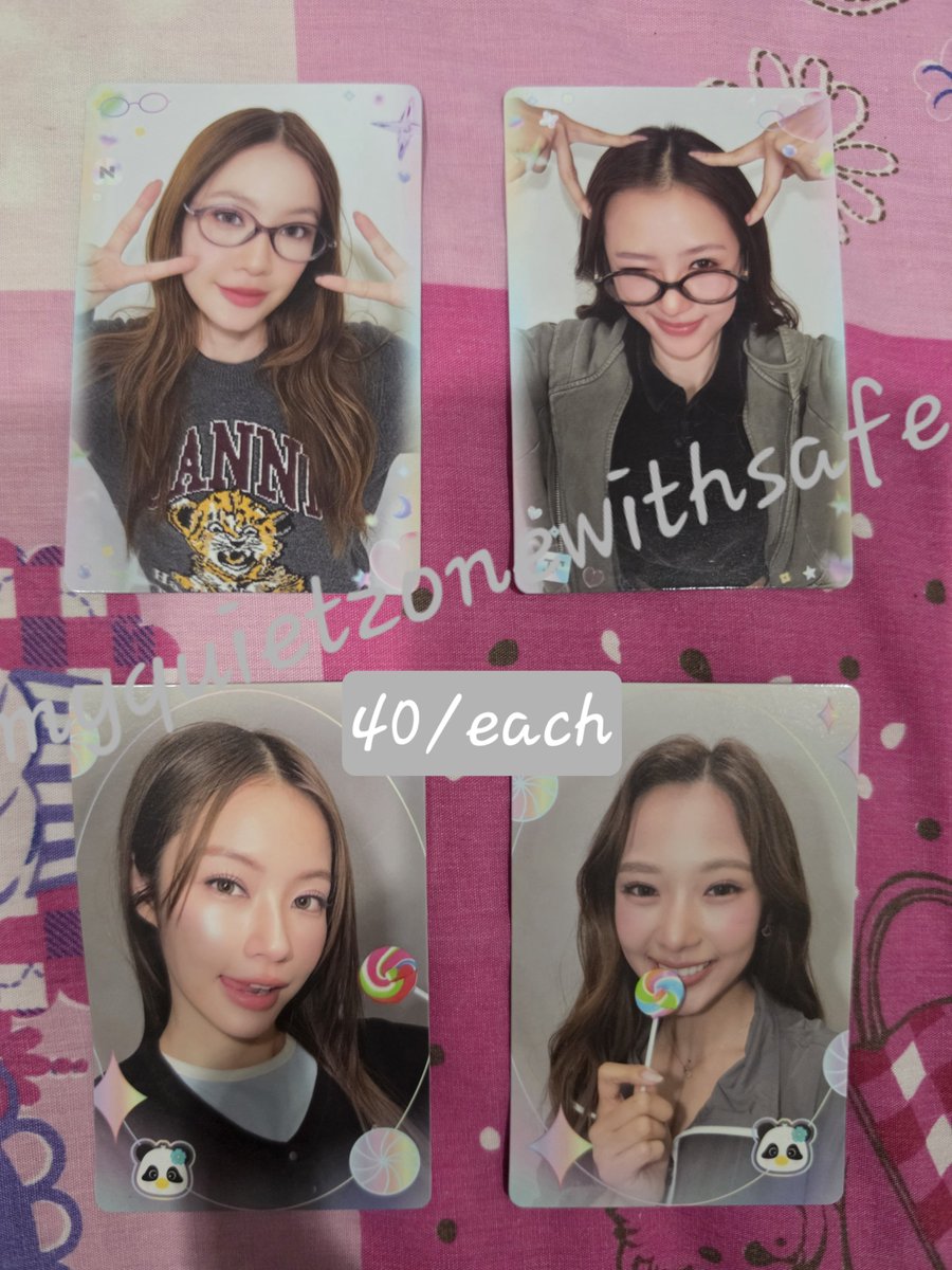 quietzonewith's tweet photo. #WTS

น้ำตาลฟิล์ม / Namtanfilm 

All Eyes Here
Candy Wink

40/1

🚚 40 📮
F2F (Union Mall) (11 - 12 Oct)

📩 @ / DM / Line App

#ตลาดนัดน้ำตาลฟิล์ม
#ตลาดนัดgmmtv 
#ตลาดนัดgmm 
#gmmtvfanival2026happyfamily https://t.co/SicxDjKEAd