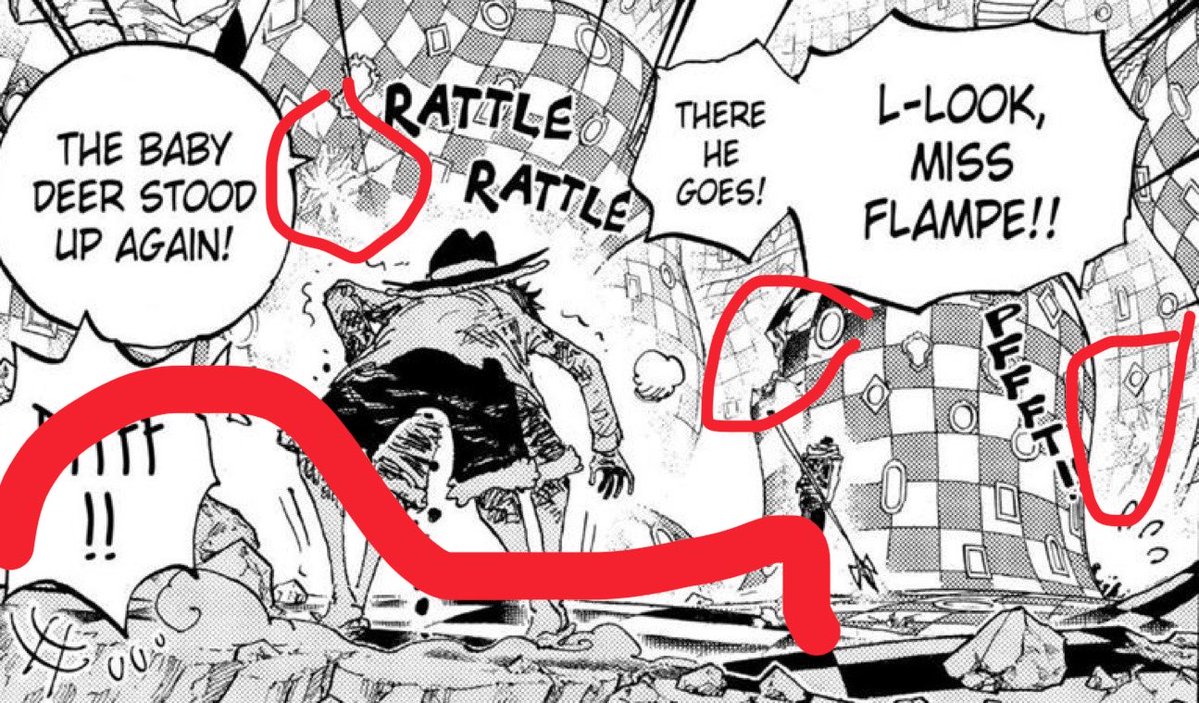abajas01's tweet photo. @KirigayaShimo @EricTerlato You can literally see the place is already destroyed, you retard 

Joybum is just trash on Kaido’s level, so his haki didn’t do shit to the ship either lol https://t.co/1Bz5L2Mr8E