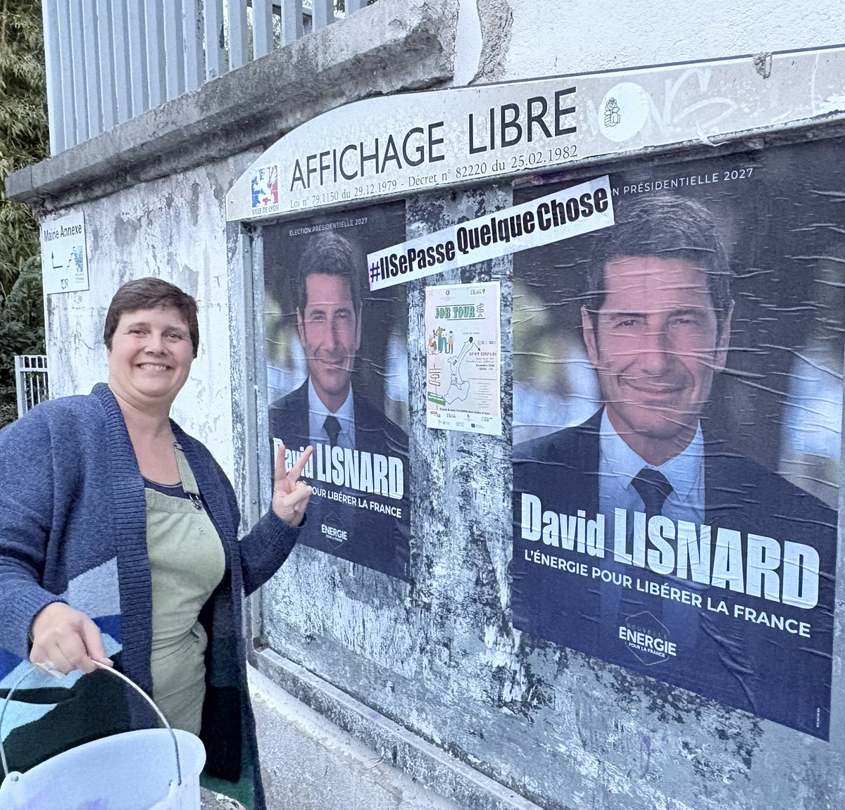 SirvenCatherine's tweet photo. Ici les lyonnaises ! Et je peux vous dire qu’il se passe quelque chose! 
Avec @davidlisnard et @Nouv_Energie ! 
Vive la liberté retrouvée ! 
Vivement 2027! https://t.co/57BnFD3Ven
