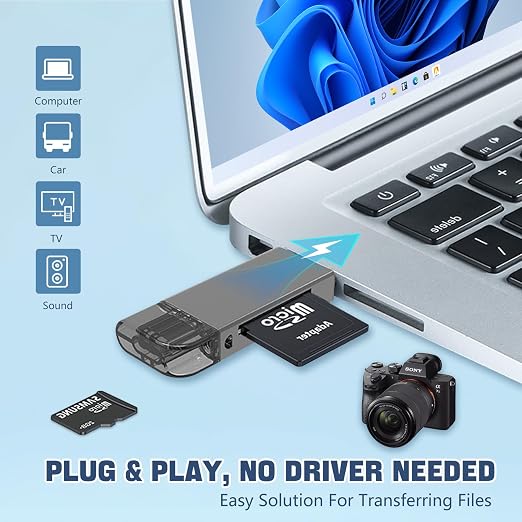 DitCompany's tweet photo. Micro SD Card Reader 2 in 1 Micro to C OTG Adapter Portable Memory Card Reader for SD TF SDXC SDHC MMC RS-MMC Micro SD Micro SDXC Micro SDHC Card and UHS-I Cards
#Computers #Accessories #Memory #Card #Accessories #External #Memory #Card #Readers https://t.co/ziJuGk2rQl