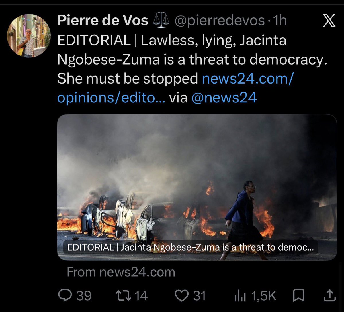 JacintaNgobese's tweet photo. News24 Hard at work ☺️ https://t.co/LSIiyfpS2h