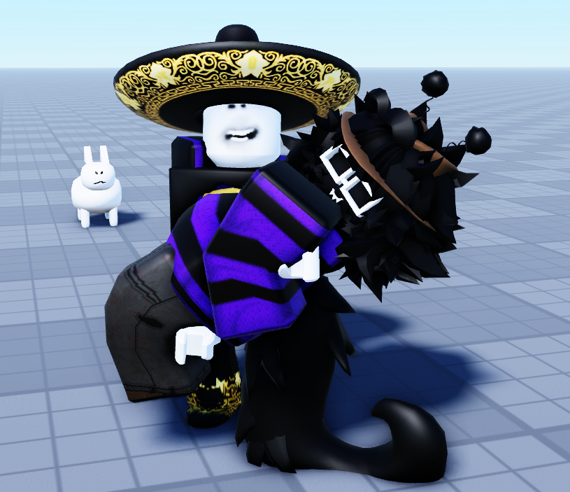 Mrclockv1's tweet photo. @detectivesNotes gave me golden gubby in regretavator so i had to render her and her moid https://t.co/TkqJPOC2sn