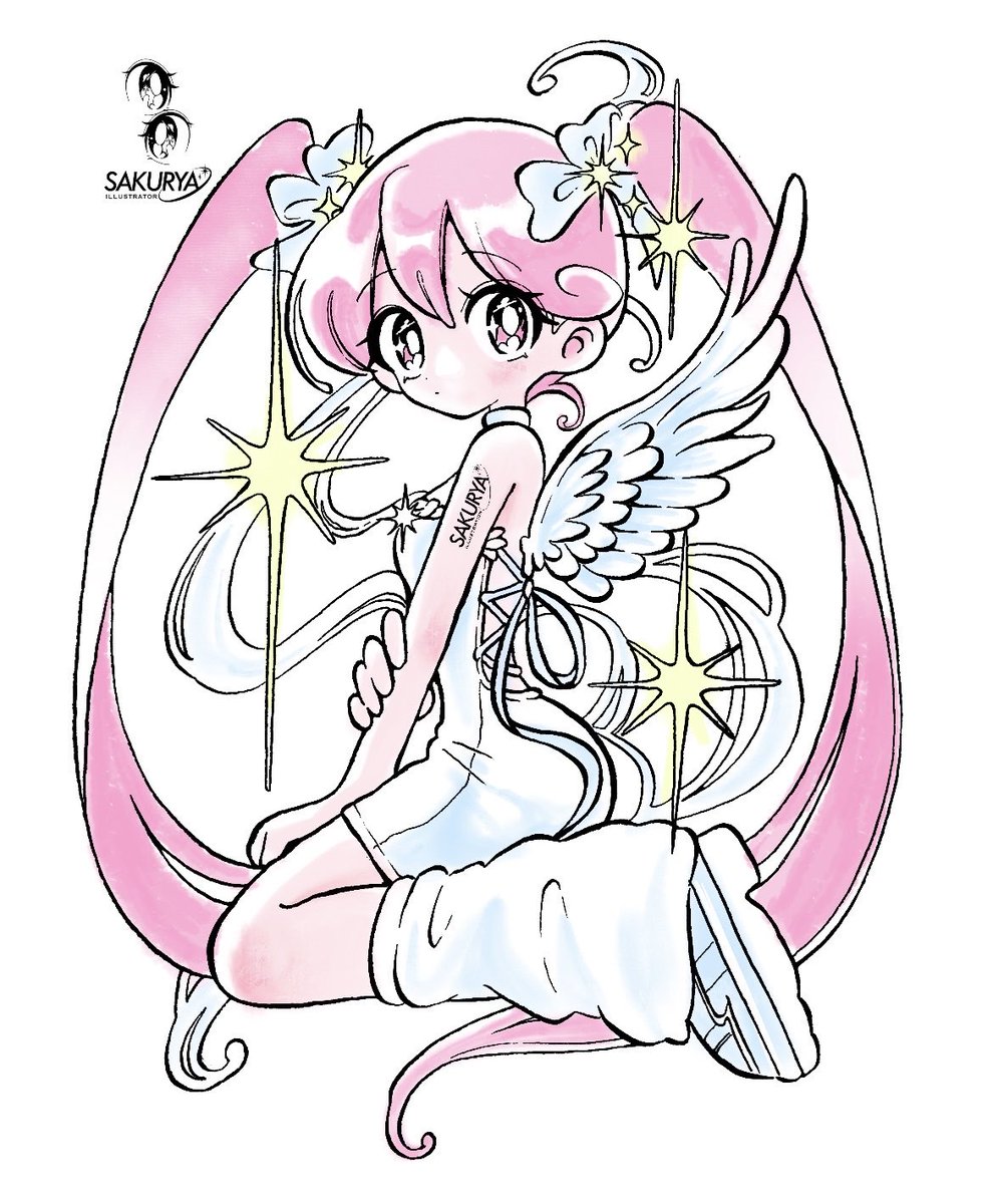 sakurya_illust's tweet photo. ocナノちゃん💗✨🪽 #イラスト https://t.co/6oltFLIdK4