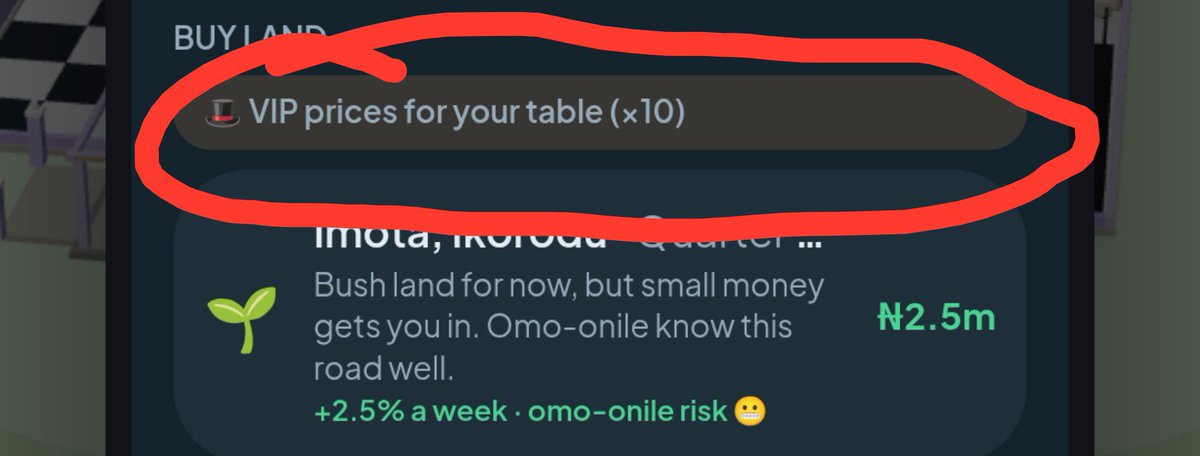 Emmanuel111208's tweet photo. @LagosLifeApp Help us fix this we buy at very ridiculously high price but sell at the useless price  other player sell I will buy a place at banana Island for 1.5 billion but but when I want to sell it to display 140 million but every other person can buy at 150million and sell at 140million https://t.co/sJLJX8MyQp