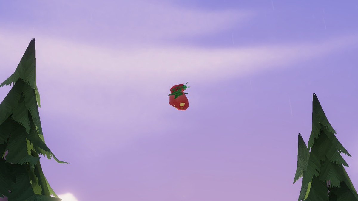 l9nbk's tweet photo. 空でイチゴ転がしてた https://t.co/LwbderUOQG