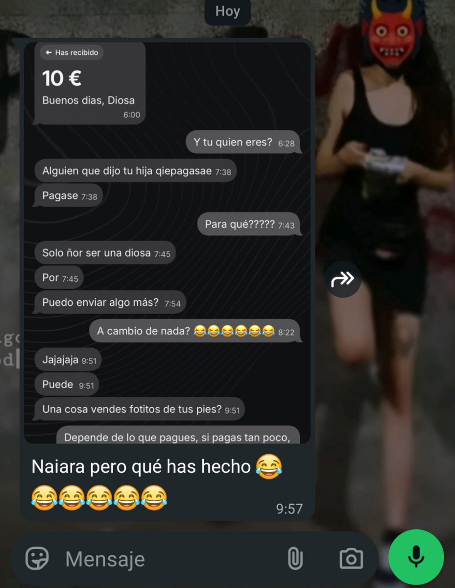 all4Didy's tweet photo. ¿A algún sumiso financiero le parece tributarle a mi madre en el trabajo? Me va a matar cuando llegue a casa a ajajajjajajajajajajajajaja https://t.co/q7IucT9WZb