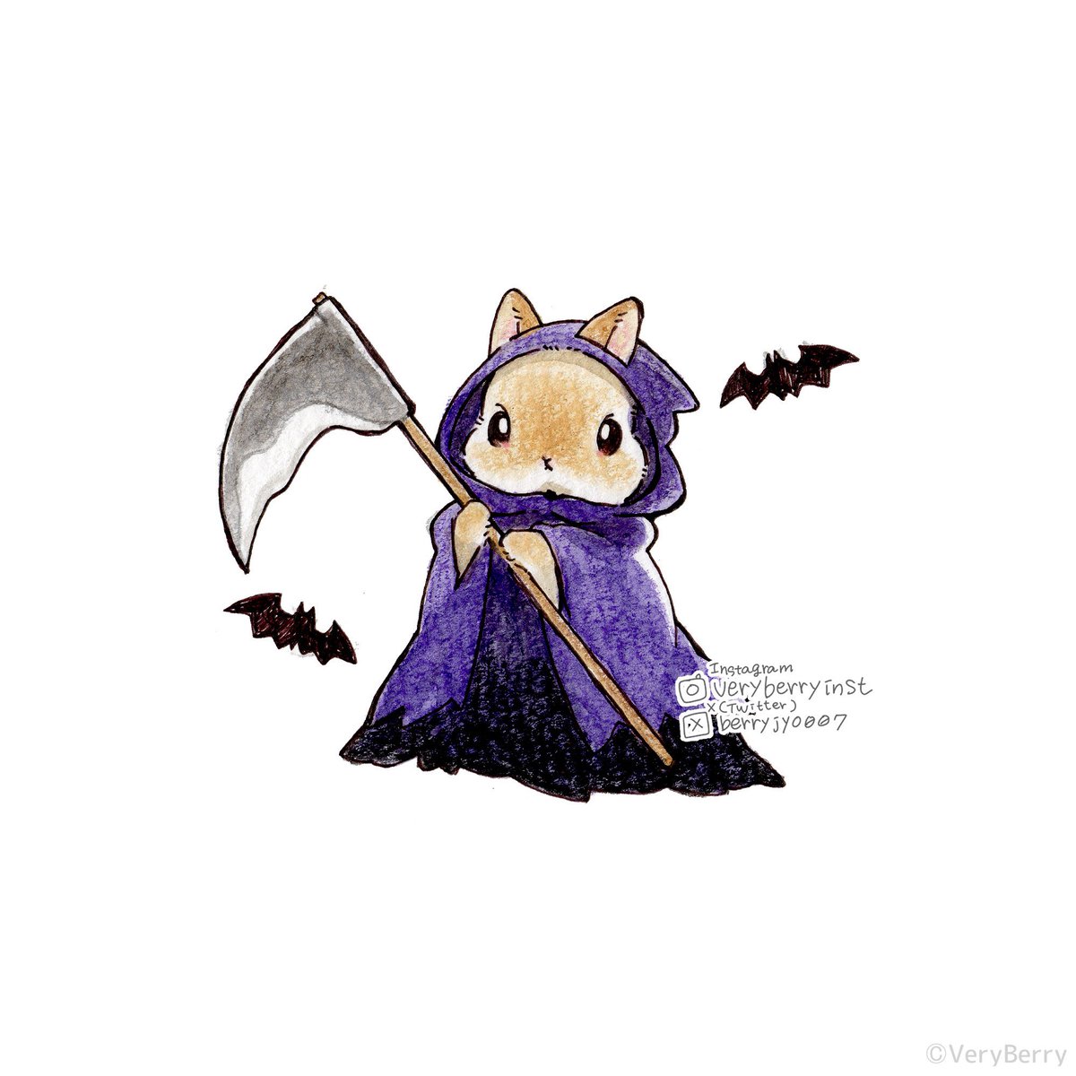 berryjyo007's tweet photo. 🐰うさぎさんのHalloween🎃🦇

刈りとっちゃおうかな…

牧草を https://t.co/SW2ymR7Sau