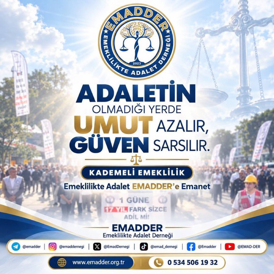 Atam_1881_Ata's tweet photo. Bir taraf “çalışamazsın”, diğer taraf “emekli olamazsın” diyor. 

**BU DÜĞÜMÜ ÇÖZECEK OLAN SİYASETTİR! 

Sıra Kademe Yasası’nda!

@ilhan_hatipoglu @Hayati_Yazici @mustafaelitas @AhmetAYDIN_02 @AvOzlemZengin @hby34  #KademeliEmeklilik #KademeYasalaşmalı https://t.co/FDmhWptome