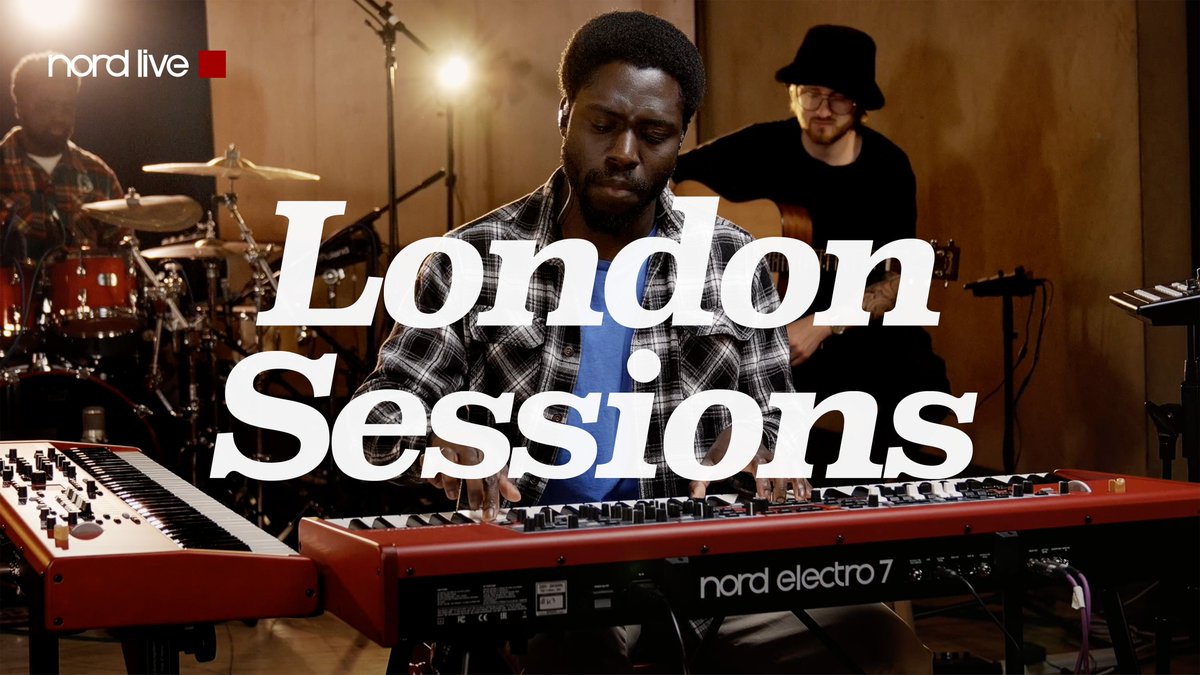 NordKeyboardsJP's tweet photo. 高い評価を受けるマルチ・プレイヤー／プロデューサーのDavid Mrakporが、「NORD LIVE: London Sessions」シリーズの最新エピソードに登場！

「London Sessions」は、イギリスを代表するキーボーディストたちをフィーチャーした新しいシリーズです。
ロンドンの「Metropolis Studios」で収録された本シリーズでは、David Davis、Joe Price、David Mrakpor、Tania Ilyashova、Matt Wilde、Joshua Domfeh、Sarah Tandyによる、インスピレーションあふれるライブ・パフォーマンスをお届けします。

音楽監督をJoshua Domfehが務め、ハウス・バンドには、ギターにMorgan Green、ベースにImmanuel Simelane、ドラムにElijah Godsonが参加しています。

動画リンクはこちらから
https://t.co/gDGEyKcD0E

#iseenord