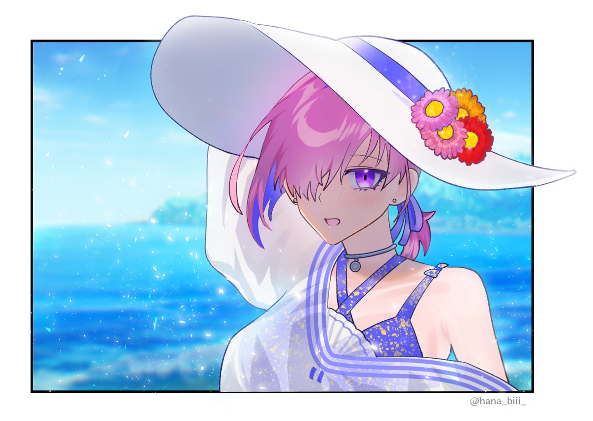 hana_biii_'s tweet photo. 水着マシュ https://t.co/MuXAbAvzlK