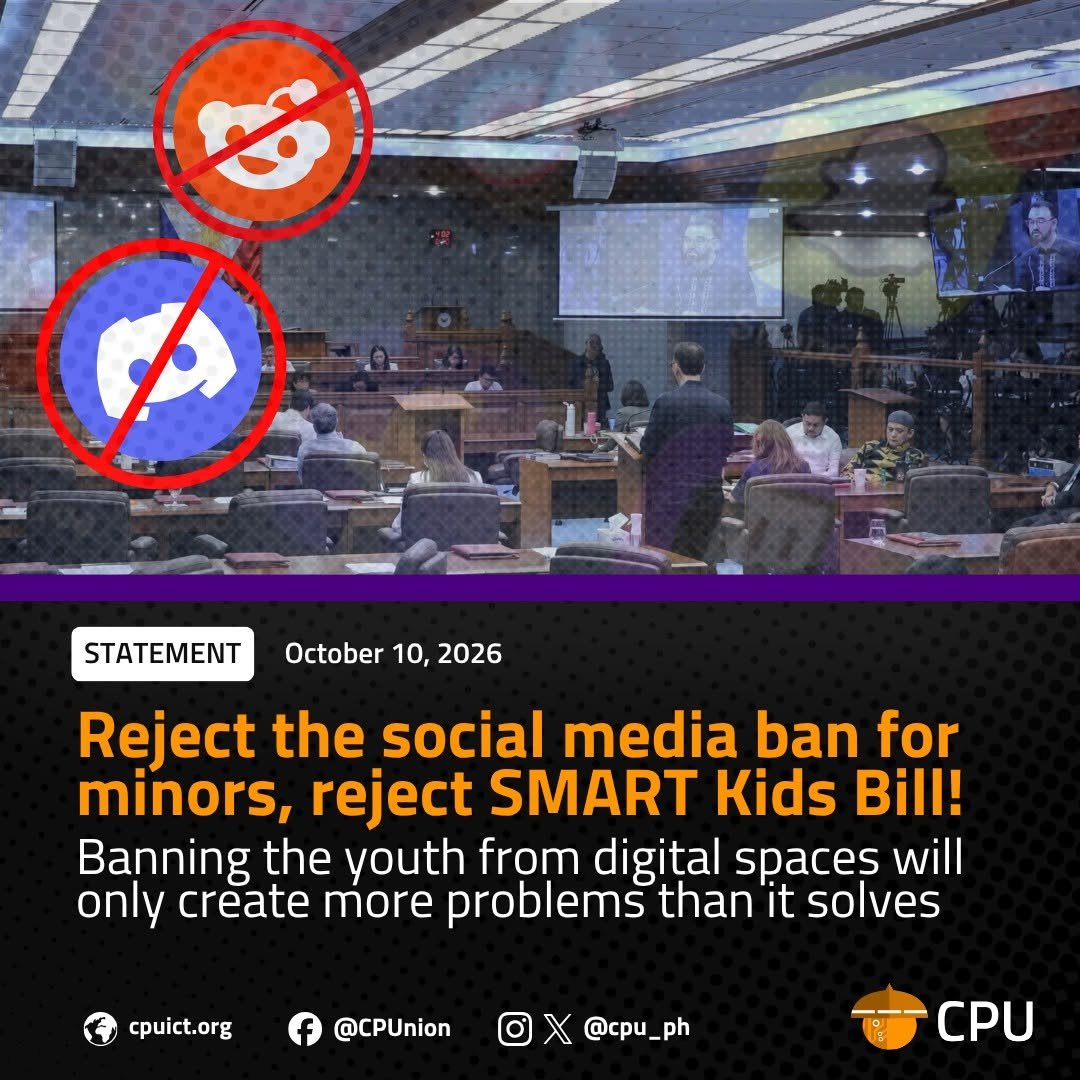 bayaning_roblox's tweet photo. #NoToDigitalID

Source: Computer Professionals' Union FB Page (@cpu_ph) https://t.co/ZUWO7wQxOl