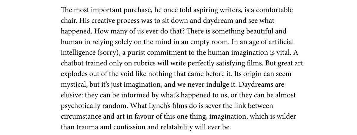 AngusColwell's tweet photo. I wrote about 25 years of David Lynch’s Mulholland Drive here, and what it tells us about interpreting art, the human imagination and the creative work ethic.

https://t.co/VYDGHuUWXm https://t.co/MZfrAu6bkU