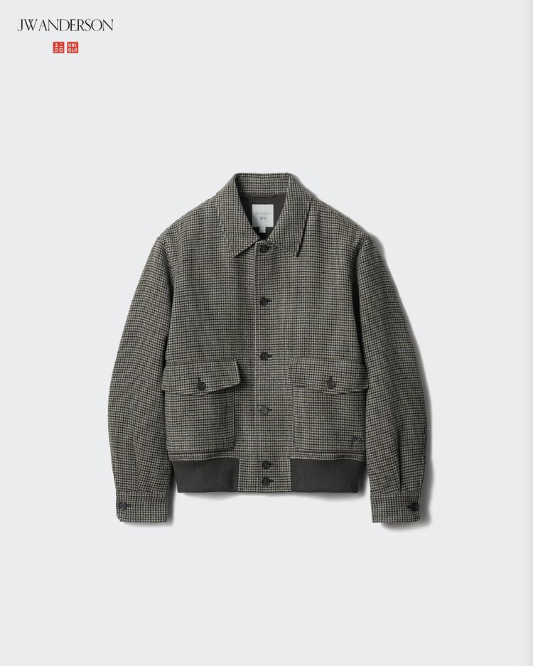 creign_tts's tweet photo. UNIQLOのJWAコラボのチェックジャケットめちゃくちゃ良さそう https://t.co/S5jo5uqIqT
