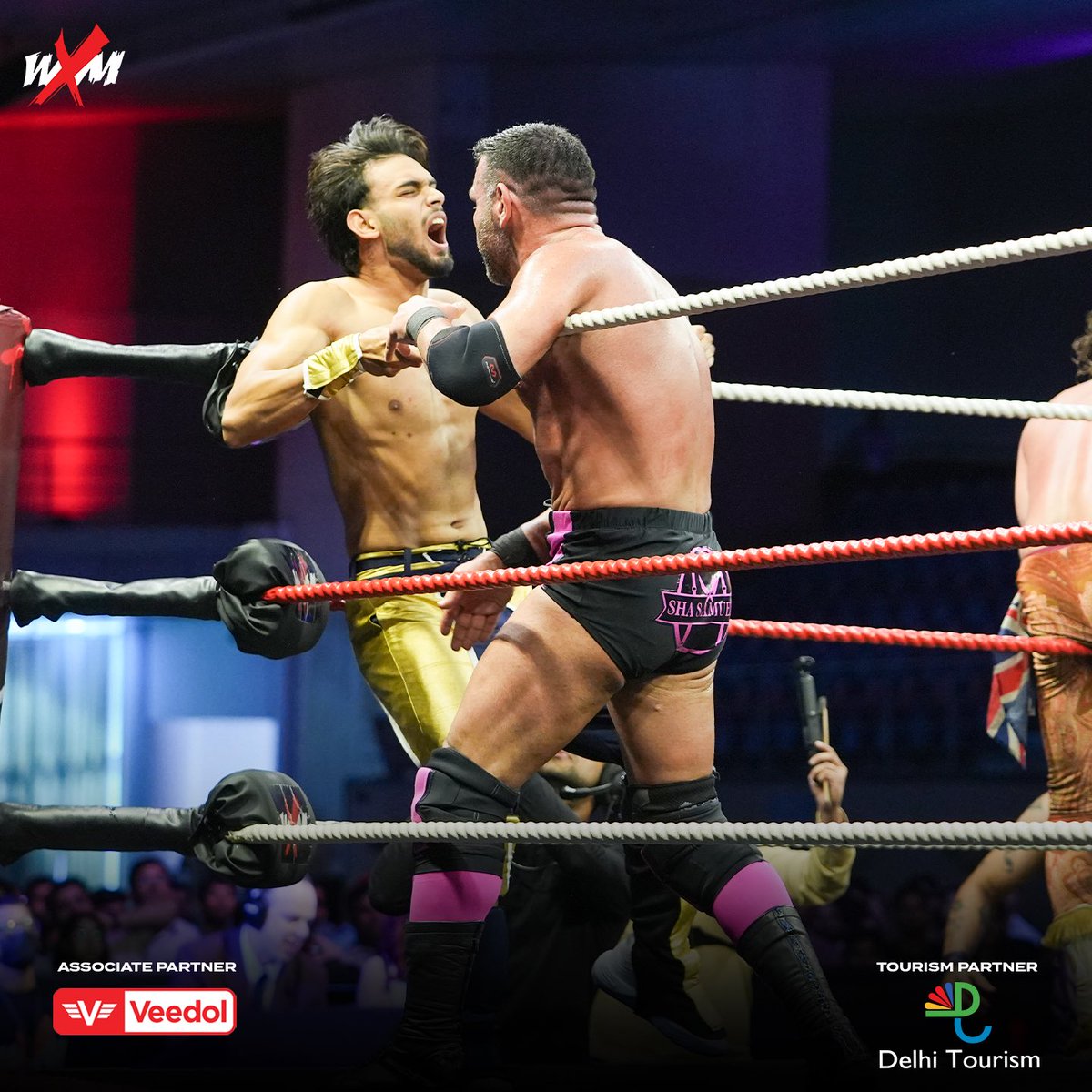 Official_WXM's tweet photo. The BEST SHOTS from Ground Zero: Stage 3! 🎥
Premiering on @zee5 and @unite8sportsofficial from October 23rd • Every Friday • 6 PM ❤️🔥
#wxm #prowrestling #groundzerostage3 #zee5 #unite8sports https://t.co/Hf2HajDIAj