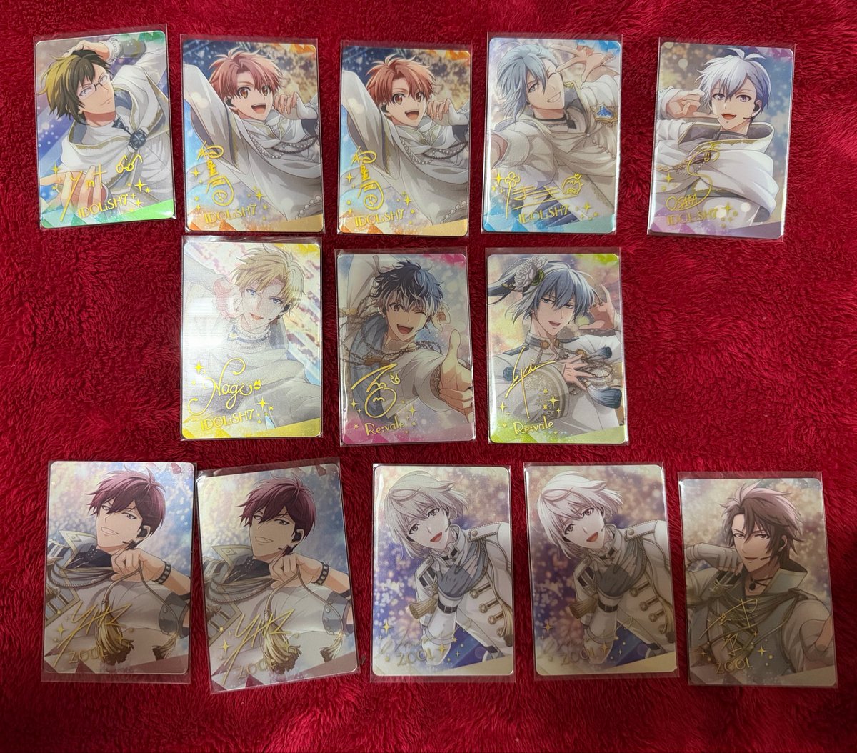 byn_imi's tweet photo. 【交換】アイナナ アイドリッシュセブン メタカ

譲▶︎大和 三月 環 壮五 ナギ 百 千 トウマ 巳波 虎於

求▶︎
ムビナナ：悠（決まり次第楽）
ラビミニ：天＞悠

★13日池袋にて手渡し＞郵送
★悠は友人分です https://t.co/j6eIFJW7TV