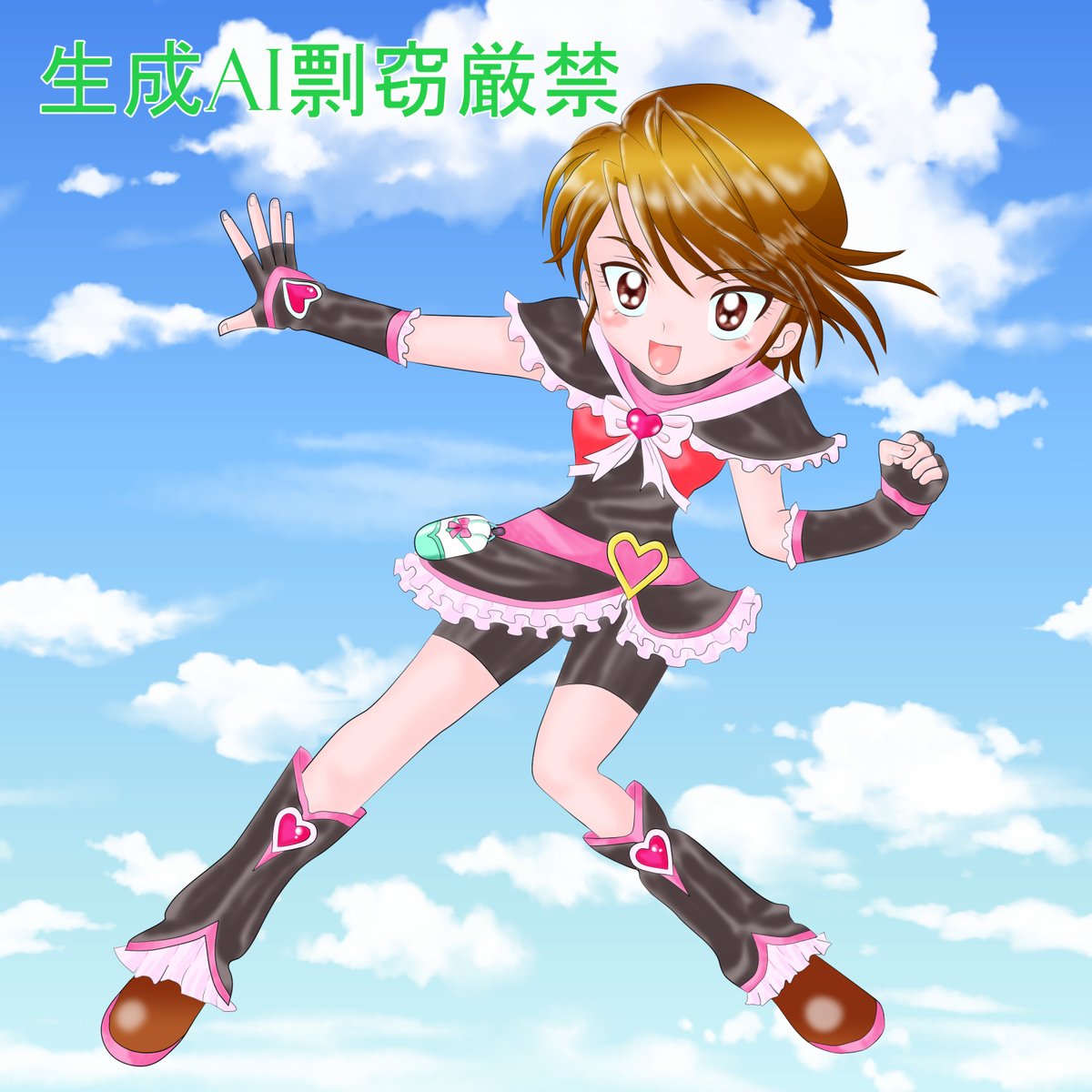 mitsuguv_1108's tweet photo. #キュアブラック生誕祭2026
#キュアブラック聖誕祭2026
過去絵中の過去絵。二点とも拡張子が.lipのやつだった（クリスタの過去バージョンｗ）
思えば画像1のブラックを描いた頃は「プリキュア全員一枚ずつ描こうプロジェクト」をやってた気がする…（きっと気のせいｗ https://t.co/fq4MjPcbVr