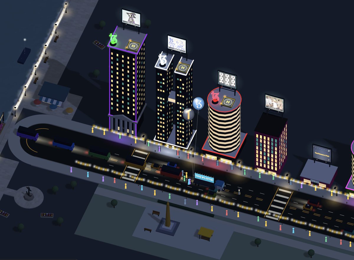 TezTowers's tweet photo. We're celebrating 100 plots sold!

Come visit Main St Tezos and enjoy the parade!

Keep an eye for BIG UPDATES TOMORROW!! https://t.co/b0ymAe5Ybe