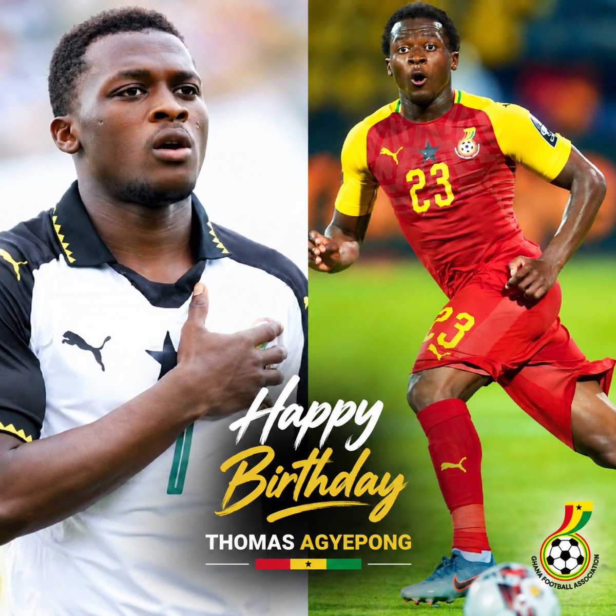GhanaBlackstars's tweet photo. Happy birthday, Thomas Agyepong! π
#BlackStars https://t.co/nImWr8gTJg