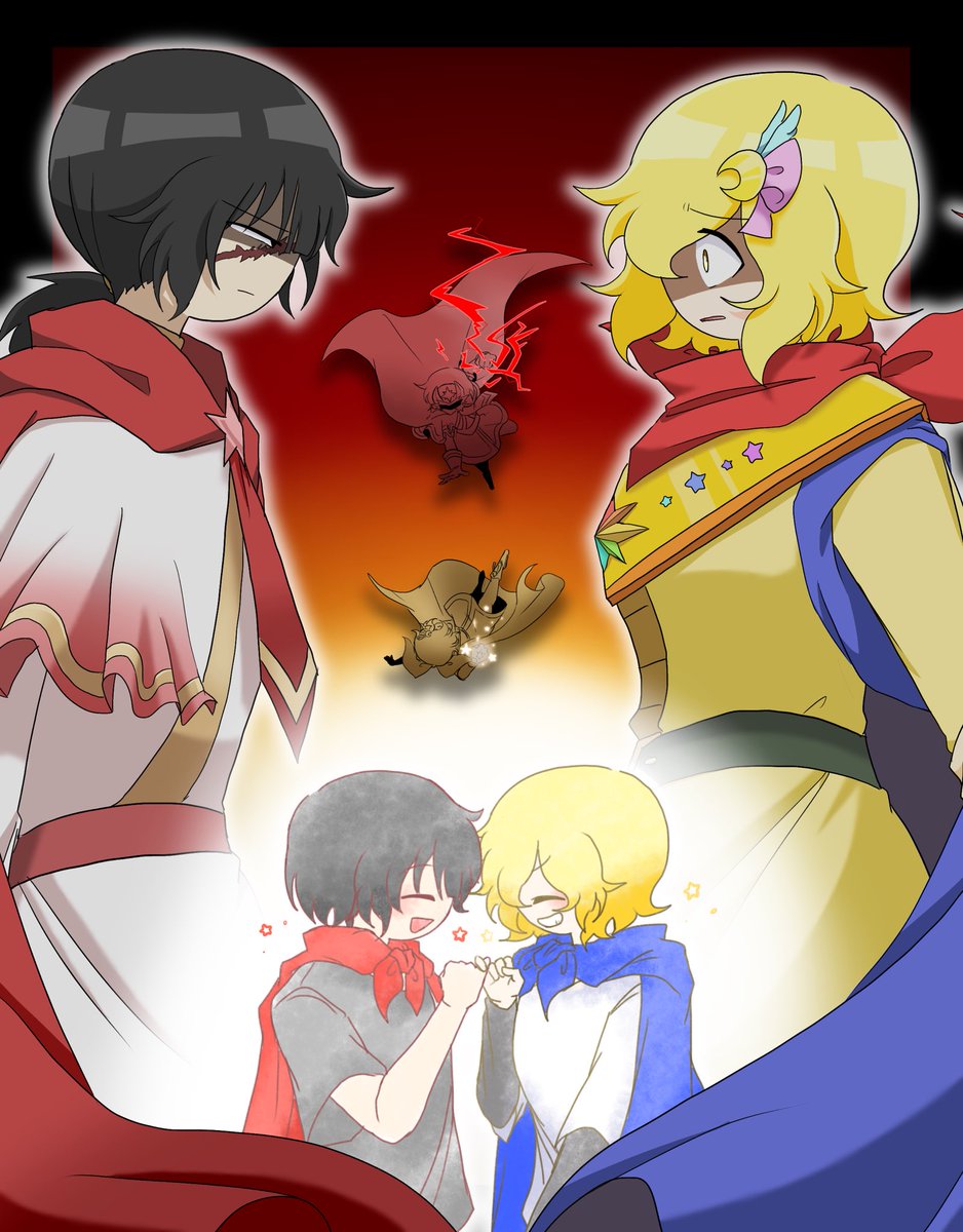 satchi_imhr's tweet photo. #秋の創作クラスタフォロー祭り
#自創作に狂っている人間と繋がりたい
ヒーローもののダークファンタジー系創作絵描きです🌟
ほのぼの、ギャグ、シリアスなど色々描きます✍️✨
キャラ同士の絡みやキャラの関係性が大好きです

❤️♻️👤＋全反応巡回！
良いご縁がありますように〜！🌟✨ https://t.co/yUOSv0rIpk