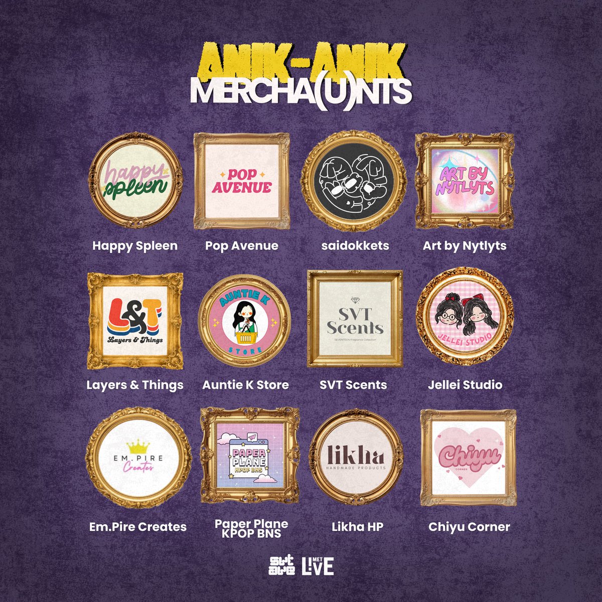 svt_avenue's tweet photo. ANIK-ANIKS MERCH(A)UNTS! 

Will you claim the treats or fall for their tricks? Visit our spooky merchants for hauntingly good anik-aniks from @happyspleencart , @_popavenue , @saidokets , @artbynytlyts , @layersandthings , @auntiesurijib , @svt_scents , @Jellei_Studio , @_EmPireCreates , @paperplanebns , @likha_hp , @chiyucorner , @ac_cyph , @starryfactory , @rixmakes , @by_boopy , @tinysartgallery , @ChubbyCherries_ , & @_merchamp ! 

Haunt them all… if you can! 

📍 Atrium, Met Live, Pasay
📅 November 15, 2026
🕚 11 AM onwards
🎃 FREE ADMISSION

Register here: 
https://t.co/pWRxteJfRL
https://t.co/pWRxteJfRL
https://t.co/pWRxteJfRL

This event is hosted by @svt_avenue in partnership with Met Live, our venue partner.

#HauntedHaoZi
#The8 #Woozi #HaoZi
#MetLiveMall #MetLive