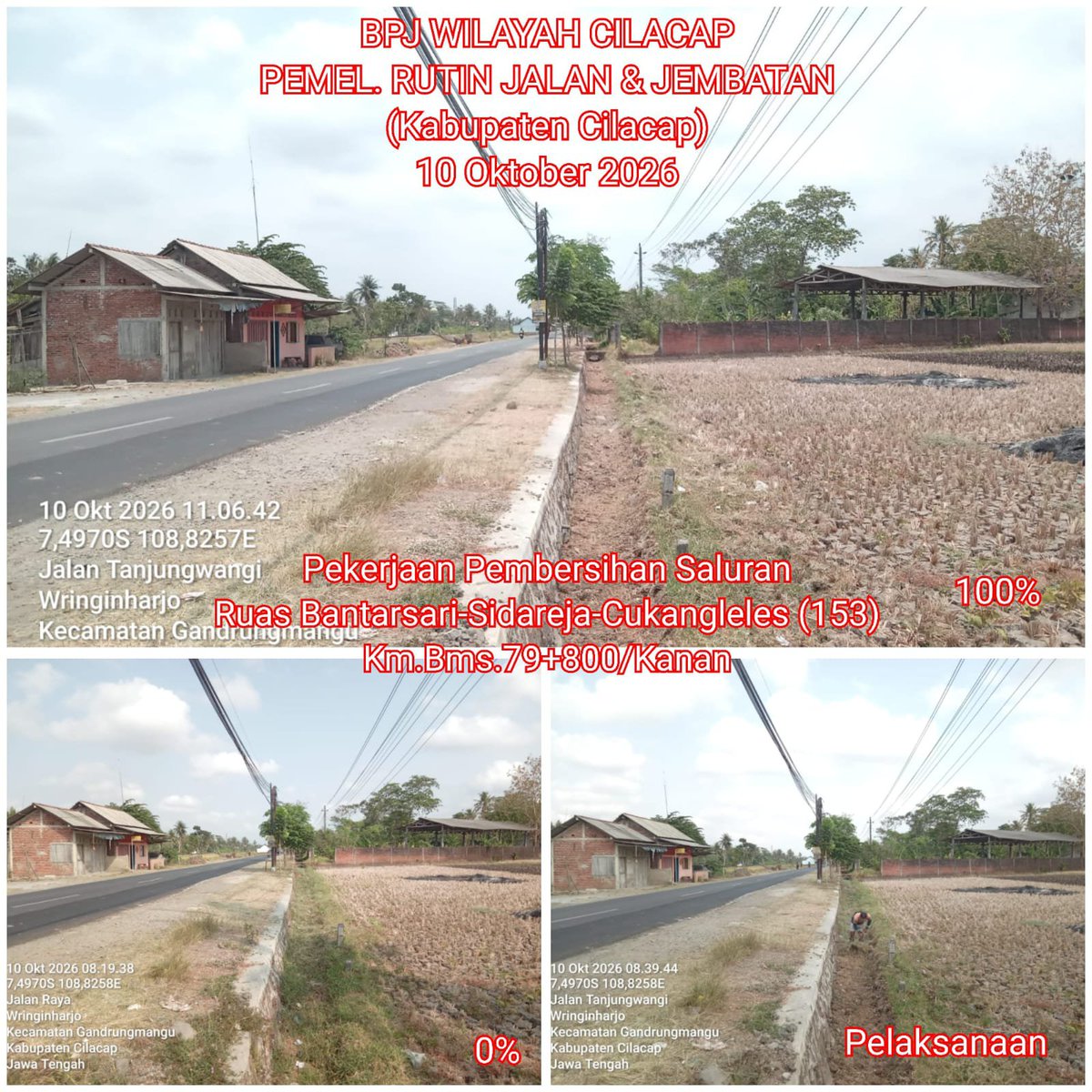 BPJCilacap's tweet photo. Halo Sahabat #JalanCantik #NgopeniNglakoni
Pemeliharaan Rutin Jalan dan Jembatan Kab.Cilacap
BPJ Wilayah Cilacap    

@provjateng
@dpuprjateng @bptj_cilacap @humasjateng
@kominfo_jtg  @dprdjatengprov https://t.co/rUkfnuBgLG