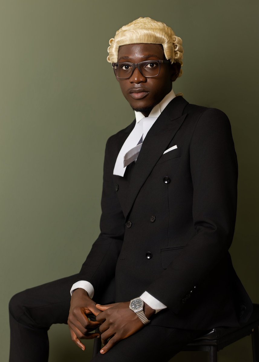 The_Manasseh's tweet photo. There is something beautiful about arriving at a place you once could only imagine. Not because the journey was perfect, but because it taught you that growth is rarely linear, and becoming is rarely easy. 

Reintroducing, Manasseh Wintemah Apurum, Esq. https://t.co/ghmRYwwU3C