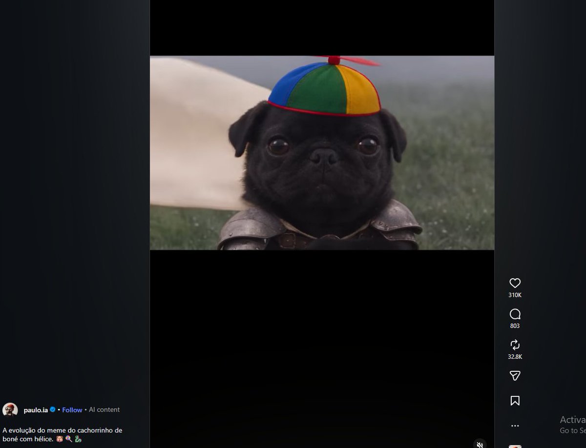 iridescentpeak's tweet photo. this pwug with a Lollipop sword got 700k likes in 6hr  SwordCat is at 4m and we haven't had any dog variant's run 

pwug

https://t.co/lNg8BCWGTU https://t.co/444fIzKTZW