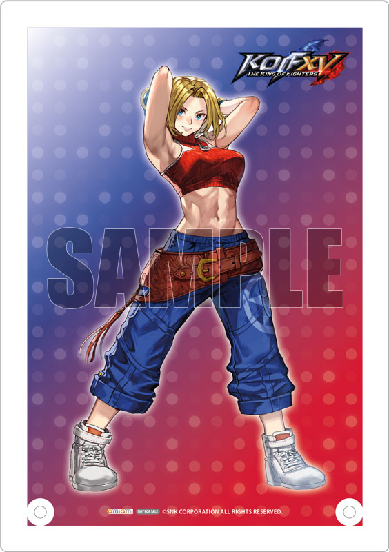 amiami_figure's tweet photo. 特典画像更新！

Fighting Girls Collection THE KING OF FIGHTERS XV ブルー・マリー 1/7 完成品フィギュア[GOLDENHEAD+]
⇒https://t.co/yjf5rDKMo6

🌟あみあみ限定版：「不敵な微笑み顔」フェイスパーツ
🌟あみあみ限定特典：アクリルキャラクタープレート(A5サイズ)

好評予約受付中です♪
#KOF https://t.co/TksfS3Z043