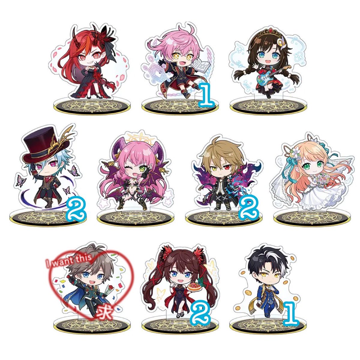 nikkoripechiko's tweet photo. 黒ウィズ タイトーステーション 2026
缶バッジ アクリルスタンド 交換

❁⃘譲：画像参照

❁⃘求：イツキ(再交換 可)> 定価(+送料)

池袋・新宿 手渡し 
もしくは郵送でしたら対応可能です

ピンポイントですがお気軽にお声掛けいただけますと幸いです🙇🏻‍♂️ https://t.co/uLB9VzdaD1