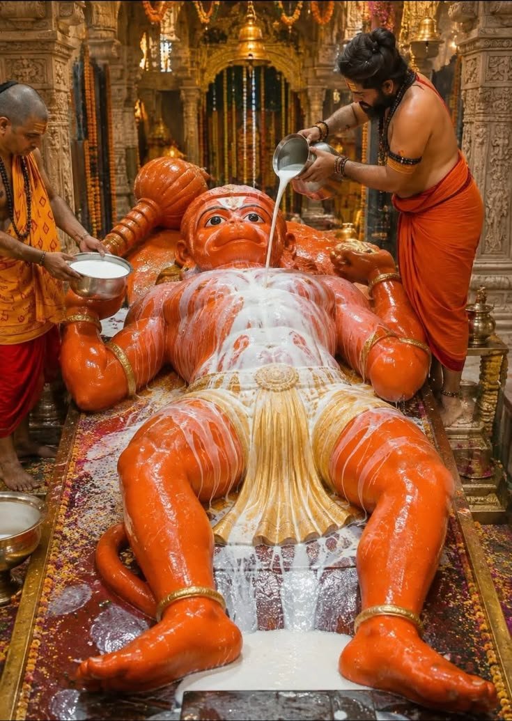 thebhaktiverse's tweet photo. II JAI SHREE HANUMAN JI II https://t.co/qSRW612Guh