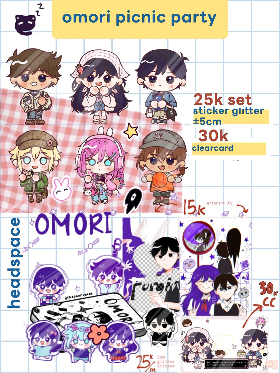 dinosaurusasa's tweet photo. [ ❤️&amp;🔁 are appreciated ]

🗓 PO kilat Batch 2 #CF23 10-13 Oktober 2026
🛒Pick up &amp; mail order
📍 Circle .JPEG Q-12
🌟 Project Sekai, ruinene, omori, tkdb, r1999, girl meets rock, tpn, skip &amp; loafer, Eve, miku, krl
🔗 form in reply

(1/2) 
#Comifuro23 https://t.co/K5n1yMzLEK