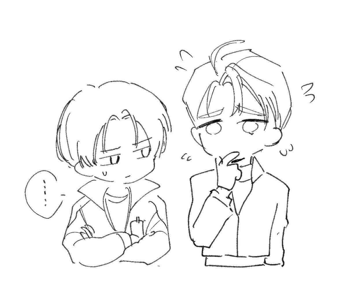TJToo_o's tweet photo. 乱れた情緒を整えるために描いたぽゆブラ https://t.co/WUO0eCEtWp