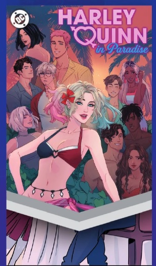 HunterJaegger's tweet photo. why does the next DC comics project "harley quinn in paradise" seem to star @MelodyMarksxxx? it's not a complaint at all https://t.co/n9buxcxoft