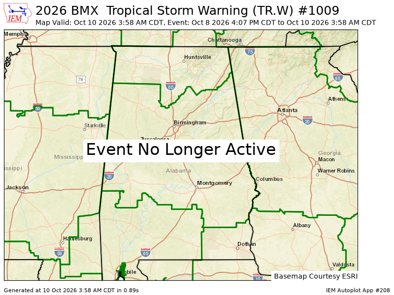 MolleeStarr's tweet photo. BMX cancels Tropical Storm Warning (34 zones) https://t.co/wNt8tpJINL https://t.co/Wq304MeVuN